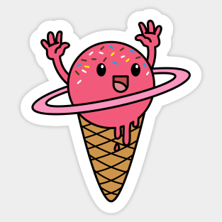 I Scream For Ice Cream Sticker